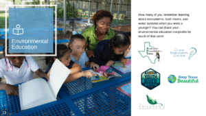 earthshare of texas 2021 impact report environmental education