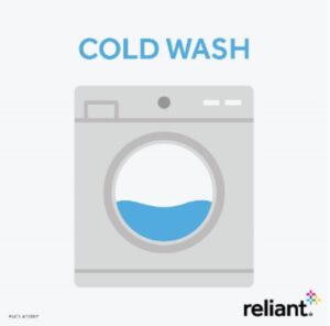 Reliant Energy Tip - Use Cold Water