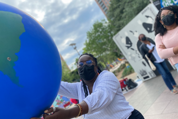 CEC Volunteer at Earth Day Houston 2021 by Becky Smith CEC Volunteer at Earth Day Houston 2021 by Becky Smith