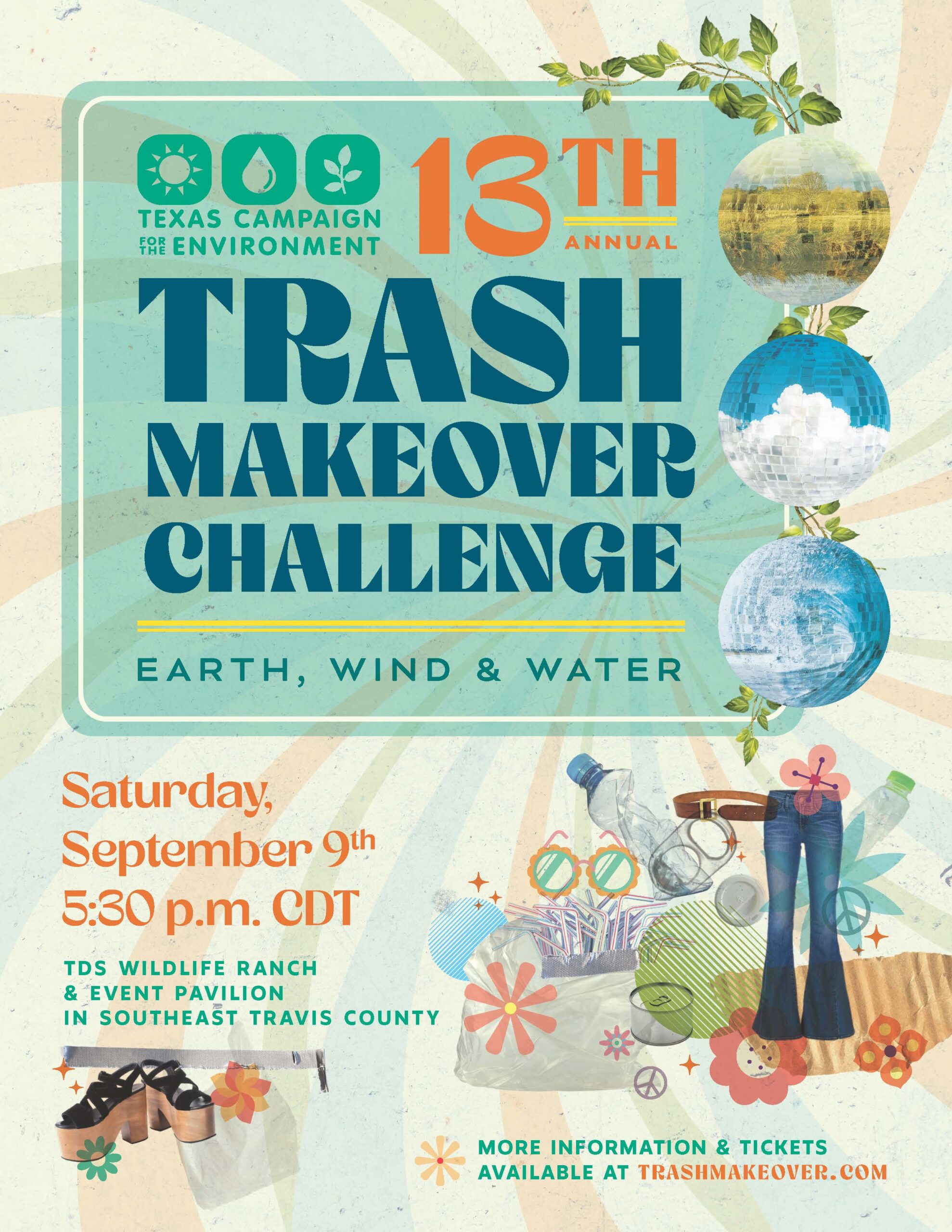 EarthShare Texas Texas Campaign for the Environment Trash Makeover Challenge September 9