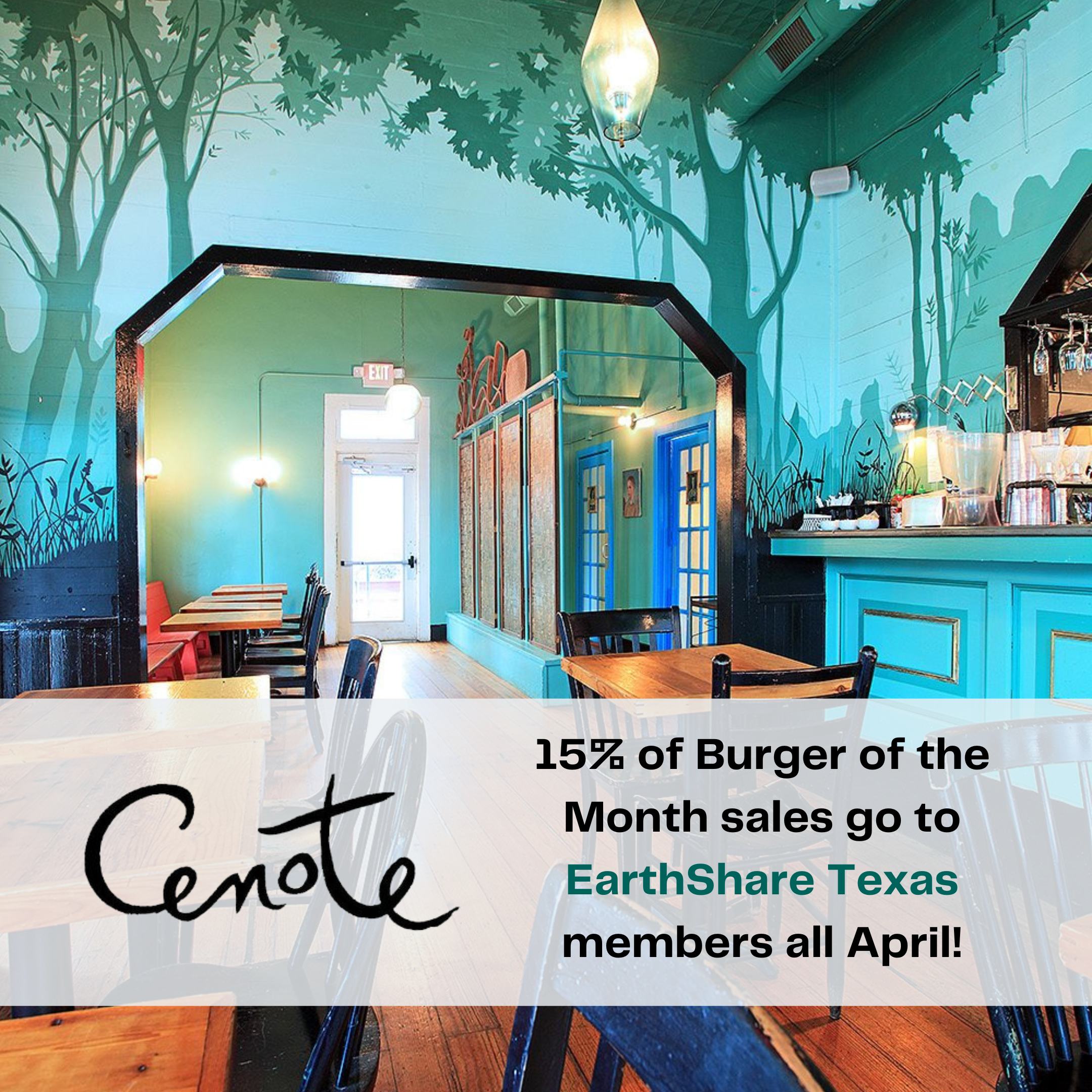Cenote Earth Month Fundraiser
